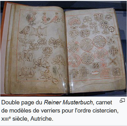 Double page carnet Reiner Musterbuch motifs cistercien - Copie Double page carnet Reiner Musterbuch motifs cistercien - Copie